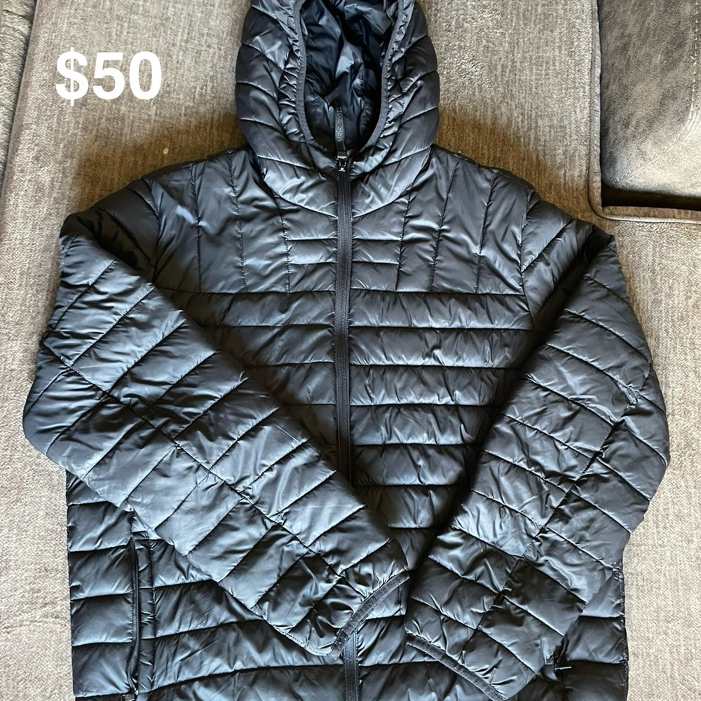 Michael Kors Black Quilted Puffer Jacket